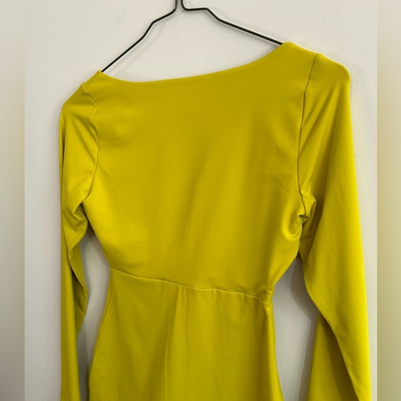 Susana Monaco Square Sweetheart Top Women’s Large Endive Long Sleeve Pullover - Picture 7 of 12